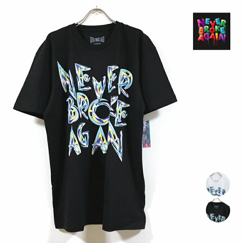 楽天市場】NEVER BROKE AGAIN ネヴァー ブローク アゲイン 半袖 T