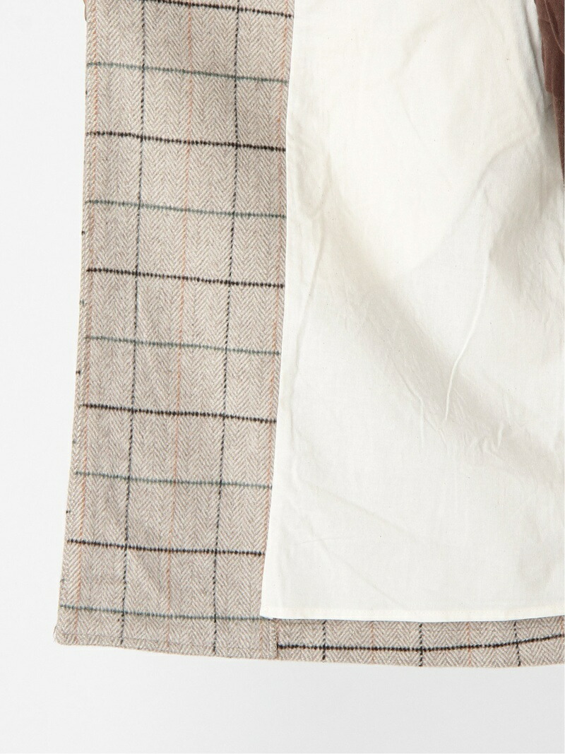 楽天市場】【冬カタログ】チェック柄チェスターコート Samansa Mos2