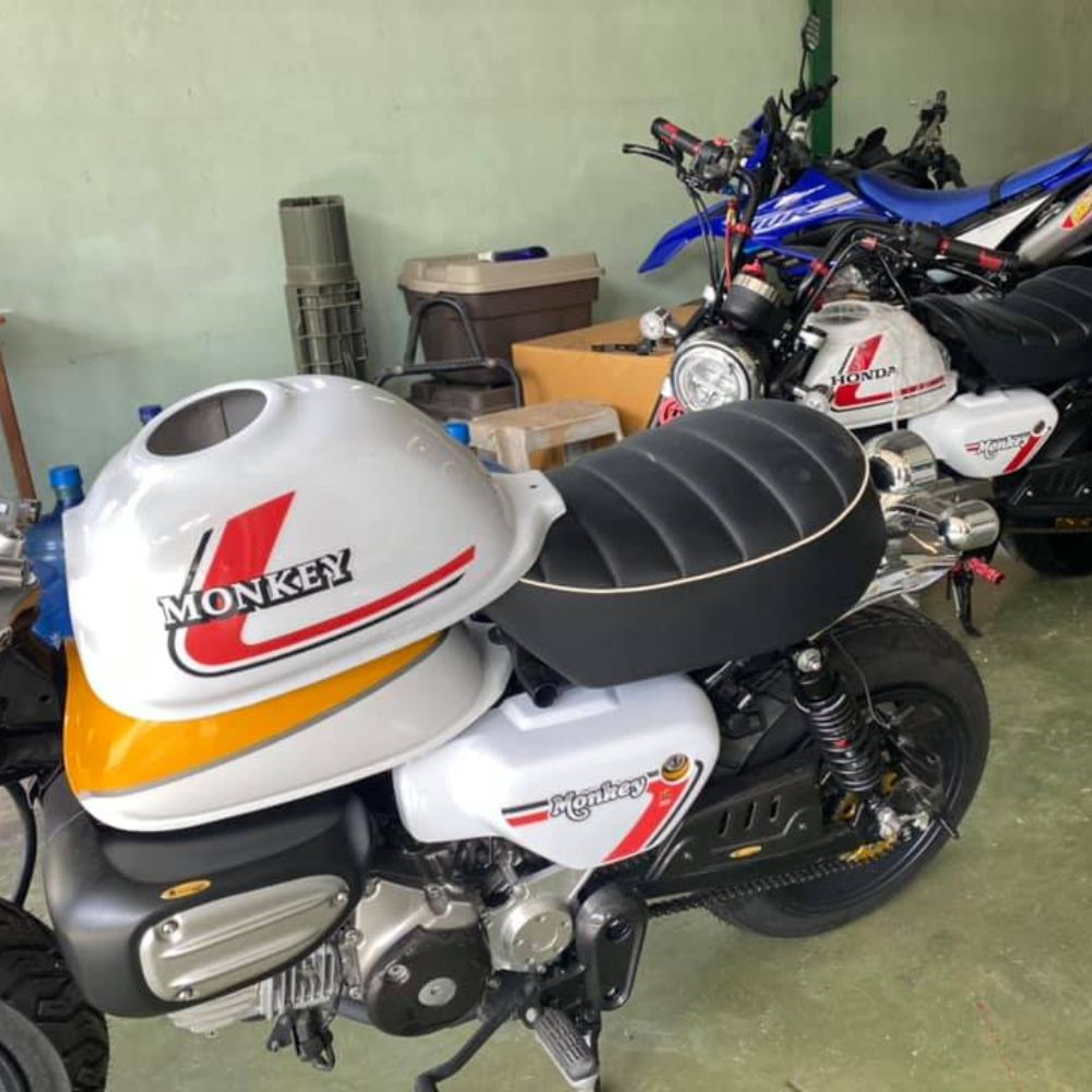 よ*し様 レア 希少 HONDA ホンダモンキー40周年 タンク サイドカバーセ