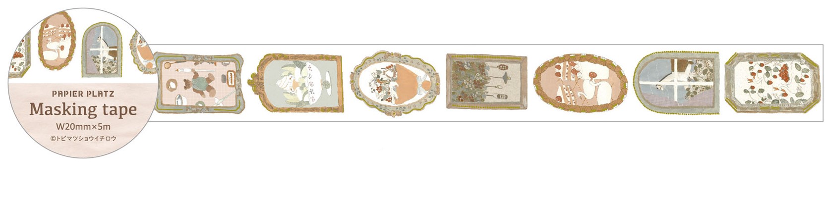 楽天市場】トビマツショウイチロウマスキングテープ デザイナーズ