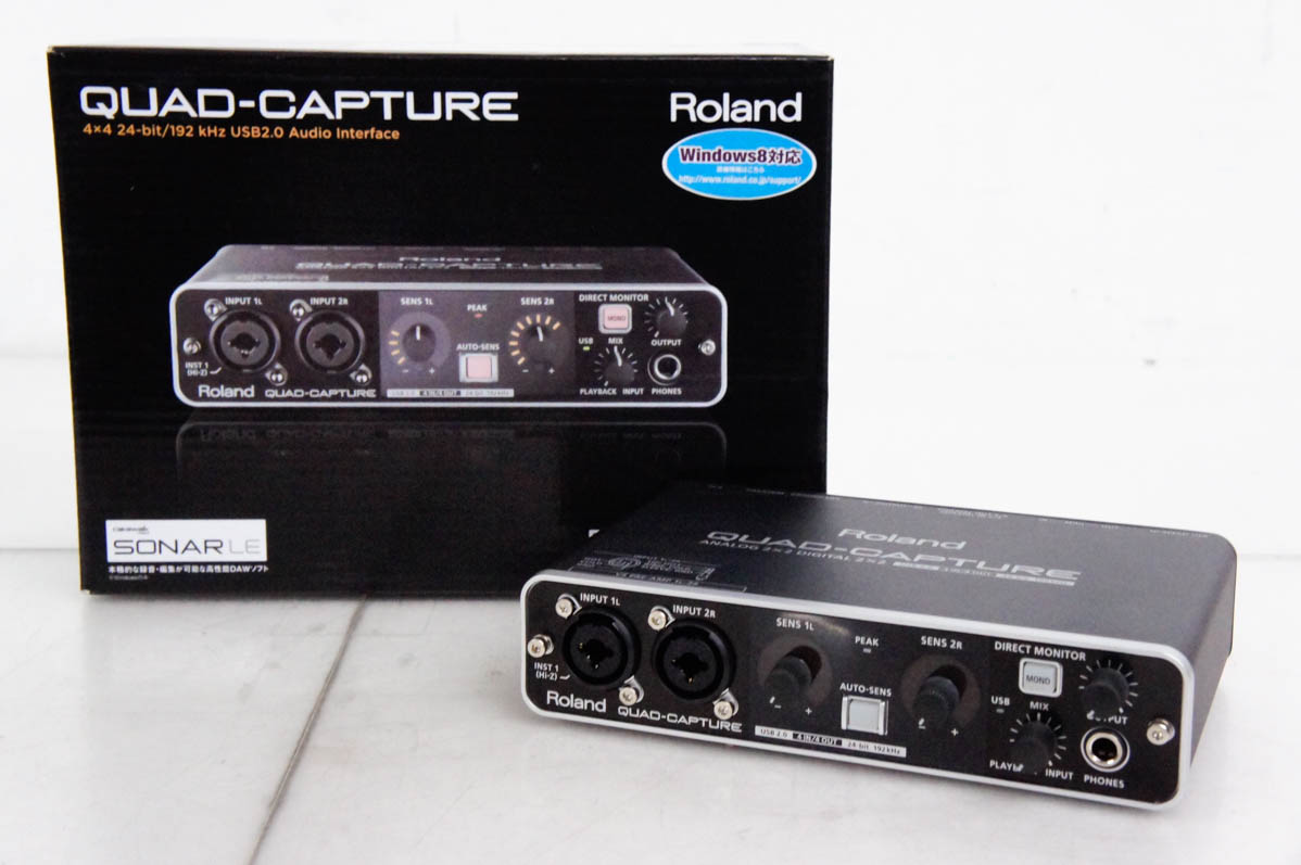 Roland QUAD-CAPTURE オーディオインターフェース UA-55 Roland UA-55