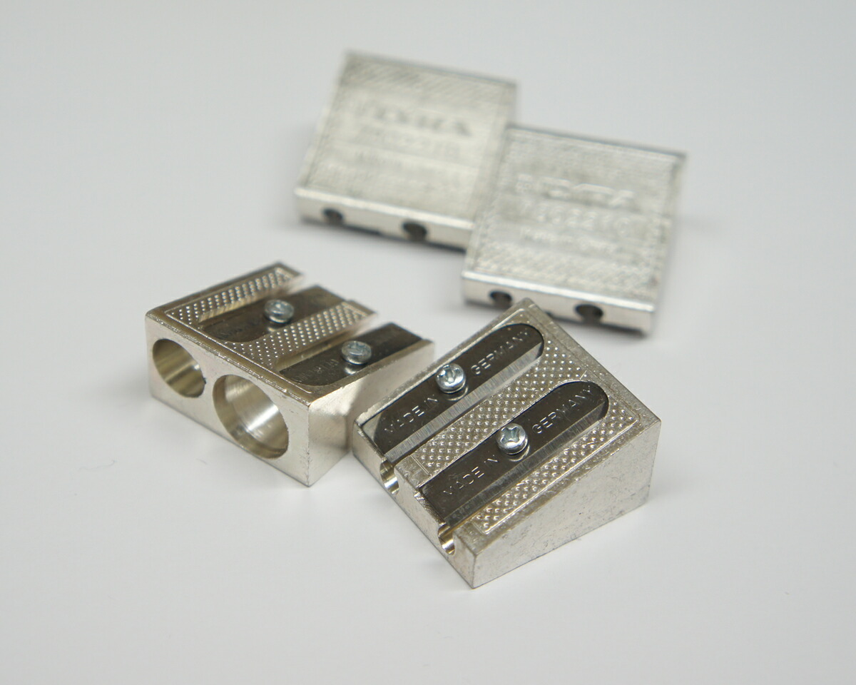 楽天市場】色鉛筆＆鉛筆削り器 クロスマーカーシャープナー 鉛筆削り2