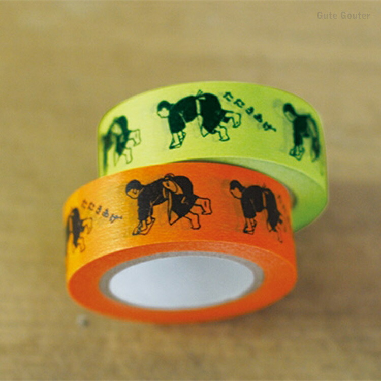 楽天市場】倉敷意匠 マスキングテープ ナンシー関 丁稚 1巻パック 1.7