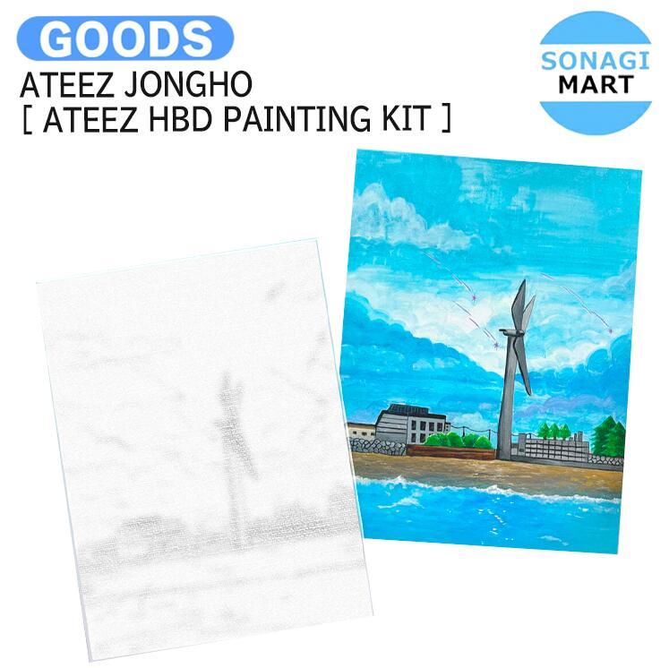 楽天市場】ATEEZ JONGHO [ ATEEZ HBD PAINTING KIT ] / バースデイ