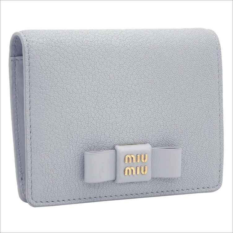 楽天市場】ミュウミュウ MIUMIU マドラスフィオッコ レザー財布
