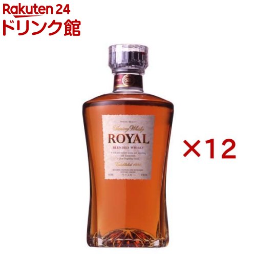 楽天市場】サントリー ウイスキー ローヤル スリムボトル(660ml×12