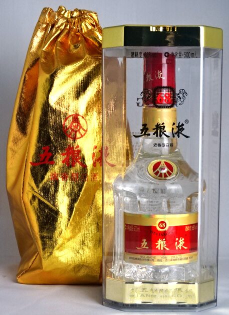 楽天市場】□希少□ 中国酒 五粮液 WULIANGYE 500ml 68度 A07625