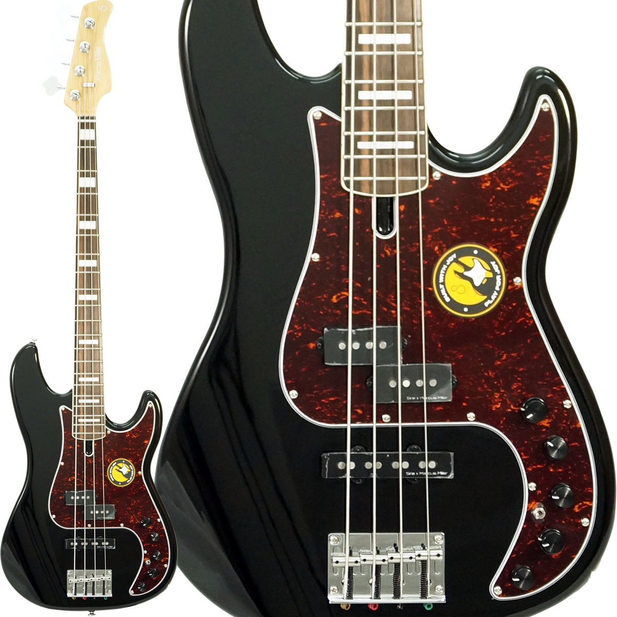 楽天市場】Sire Marcus Miller P7 ALDER 4-String (Black) [アルダー