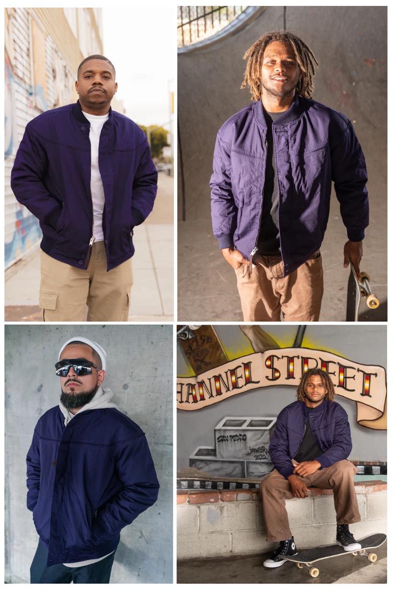 新品ネイビーLサイズダービーオブサンフランシスコ ダービージャケット