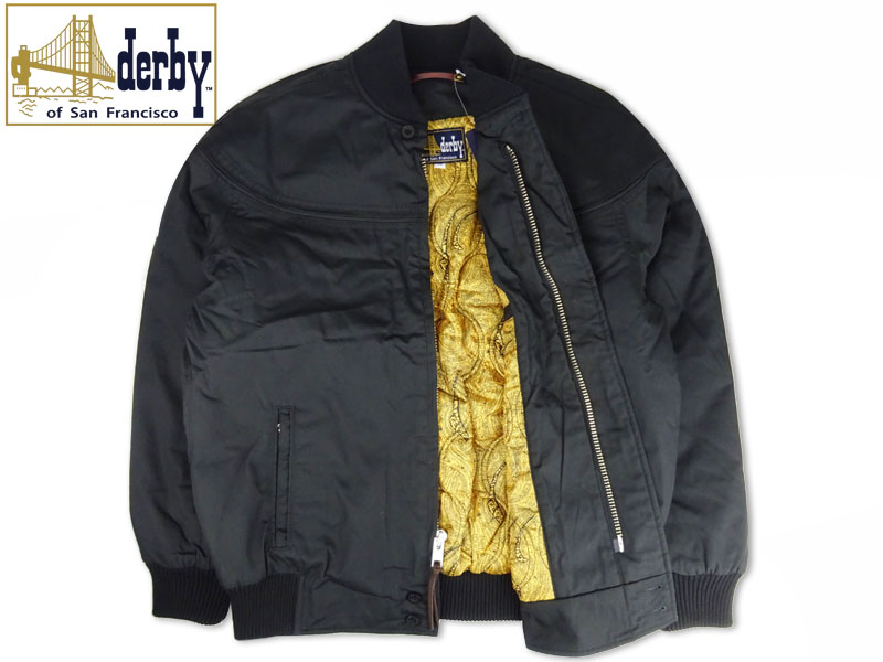 ダービーオブサンフランシスコ ジャケット L 黒 新品300ブラック