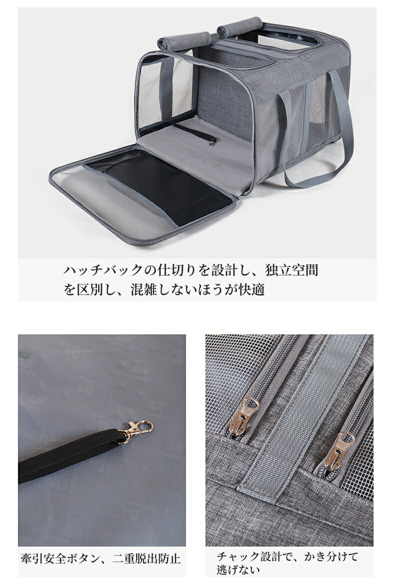 楽天市場】 ペット キャリーバッグ 2匹用 犬猫キャンプテント リュック