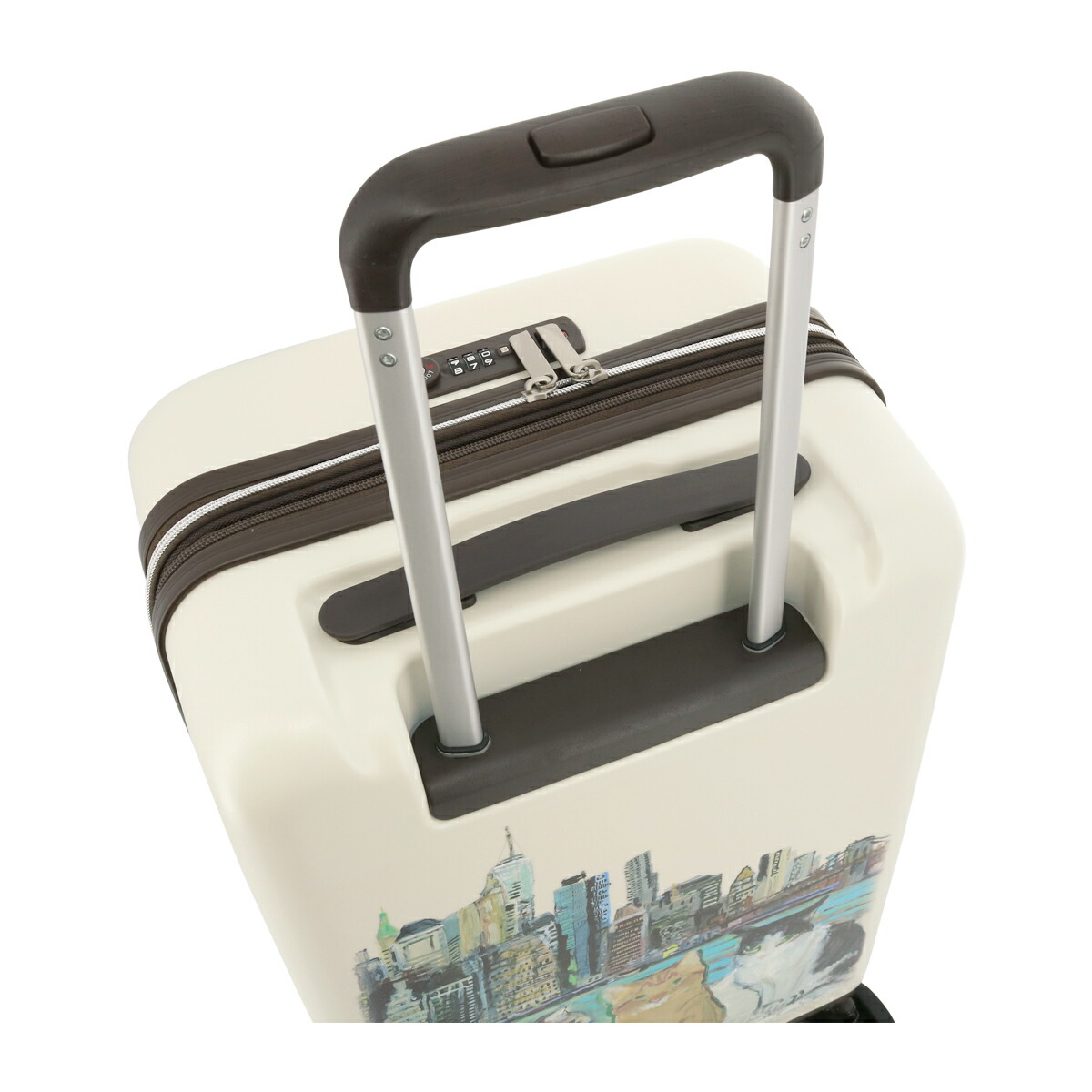 楽天市場】マンハッタナーズ スーツケース 猫 44L 36cm 3.2kg ハード