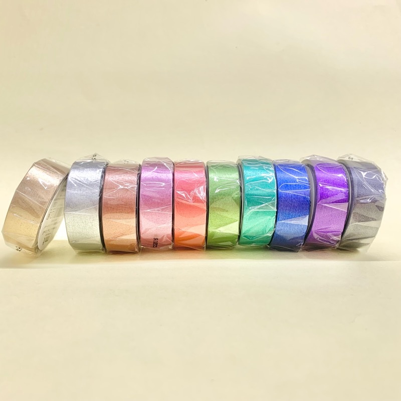 ④海外マステ キラキラ系 まとめ売り 合計55.9m 大量】海外マステ 52本