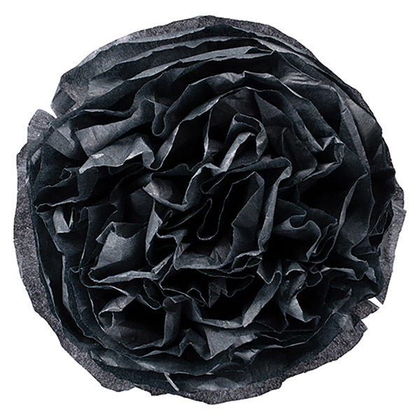 お膳 黒色 花模様 サイズ約540＊540＊200mm 10枚組みセット お膳 黒色