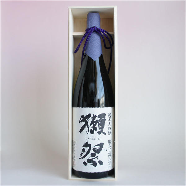 楽天市場】獺祭 感謝 木箱入り 純米大吟醸23 磨き二割三分 1800ml