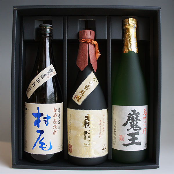 2本 新品 未開封 森伊蔵 芋焼酎 金ラベル 720ml 高島屋 魔王 村尾 森