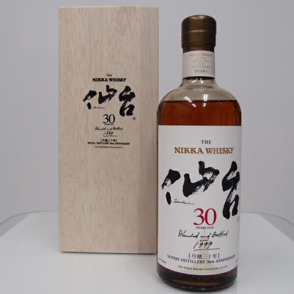 楽天市場】ザ・ニッカウヰスキー 仙台30年43％750ml【クレジット
