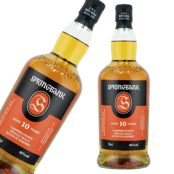 楽天市場】スプリングバンク 10年 (Springbank 10 Year Old) 700ml 46
