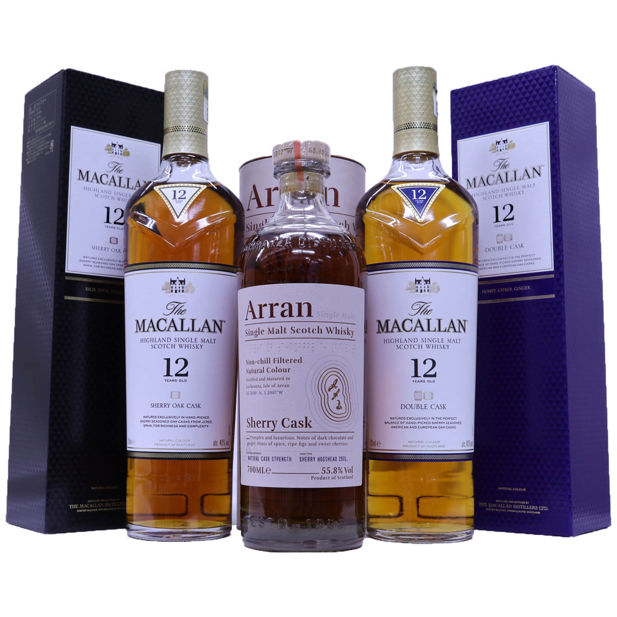 楽天市場】正規品 箱入 ザ マッカラン シェリー オーク カスク 12年