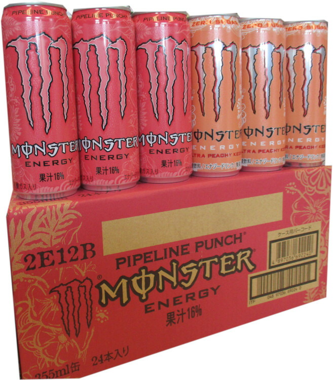 楽天市場】モンスターエナジードリンク パイプラインパンチ（ピンク