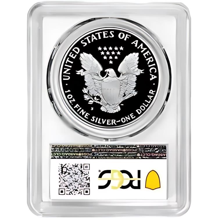 楽天市場】1986-S プルーフ $1 アメリカン シルバー イーグル PCGS