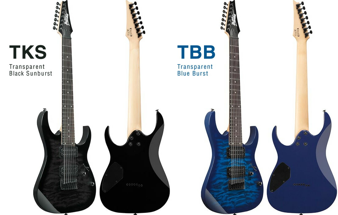 楽天市場】GIO Ibanez ジオアイバニーズ エレキギター 7弦仕様