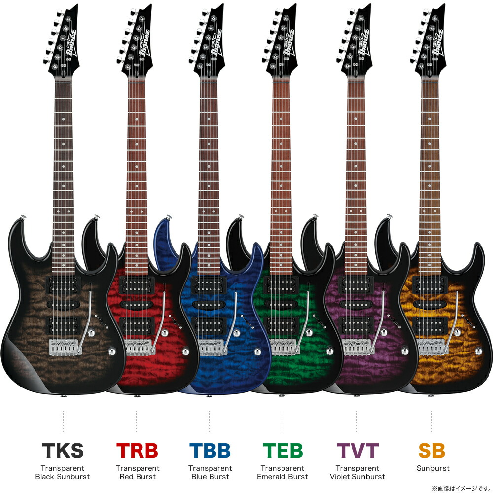楽天市場】GIO Ibanez ジオアイバニーズ エレキギター GRX70QA 小型