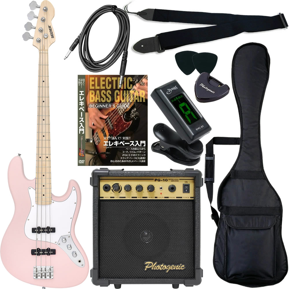 SELDER サンバースト 4弦エレキベース エレキベース サンバースト 4弦