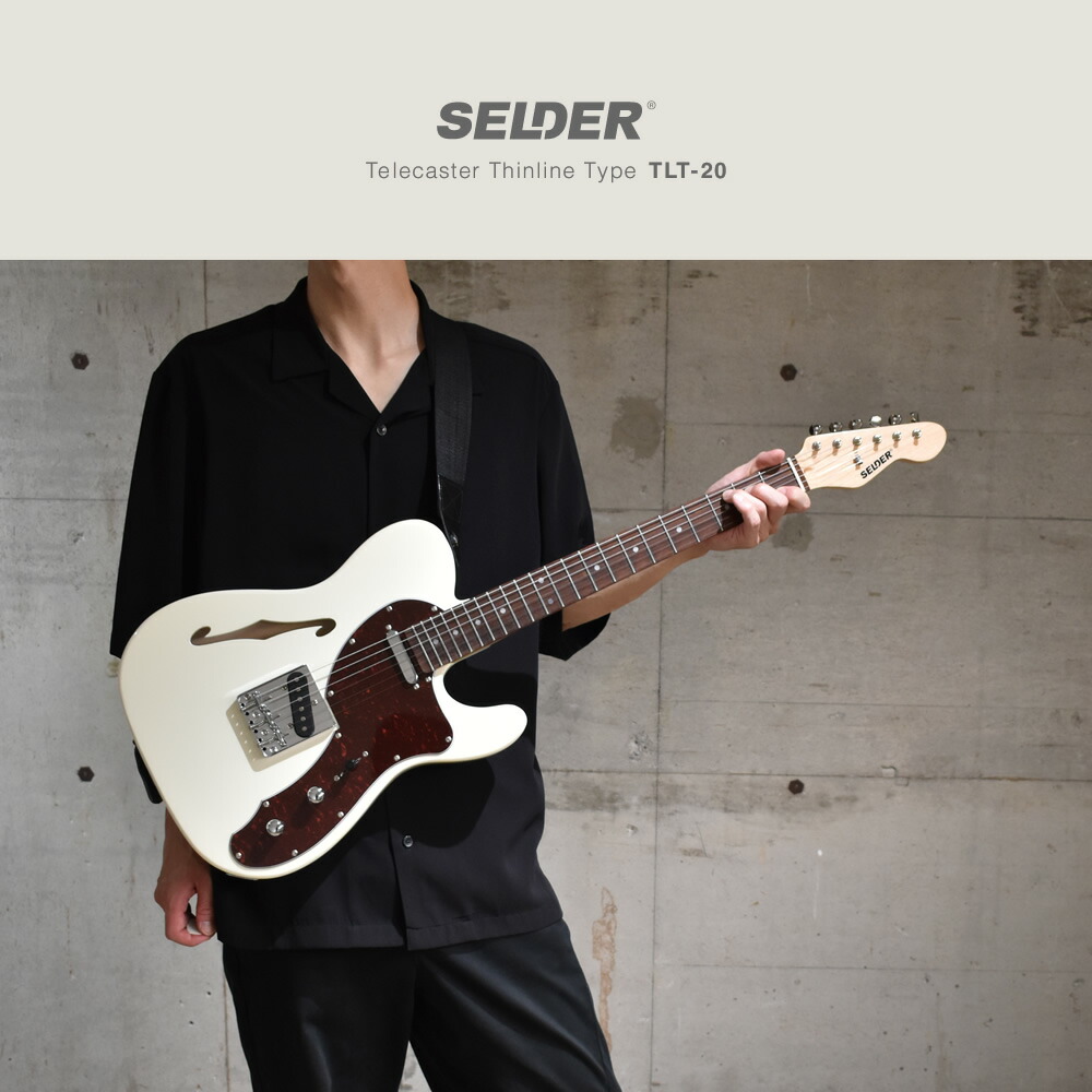 楽天市場】テレキャスターシンラインタイプ エレキギター SELDER TLT