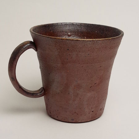 楽天市場】【送料込】備前焼 堀江さつき作 マグカップ（さつき-10