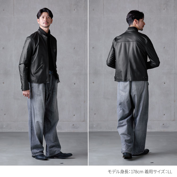 楽天市場】【10%offクーポン】レザージャケット メンズ 本革