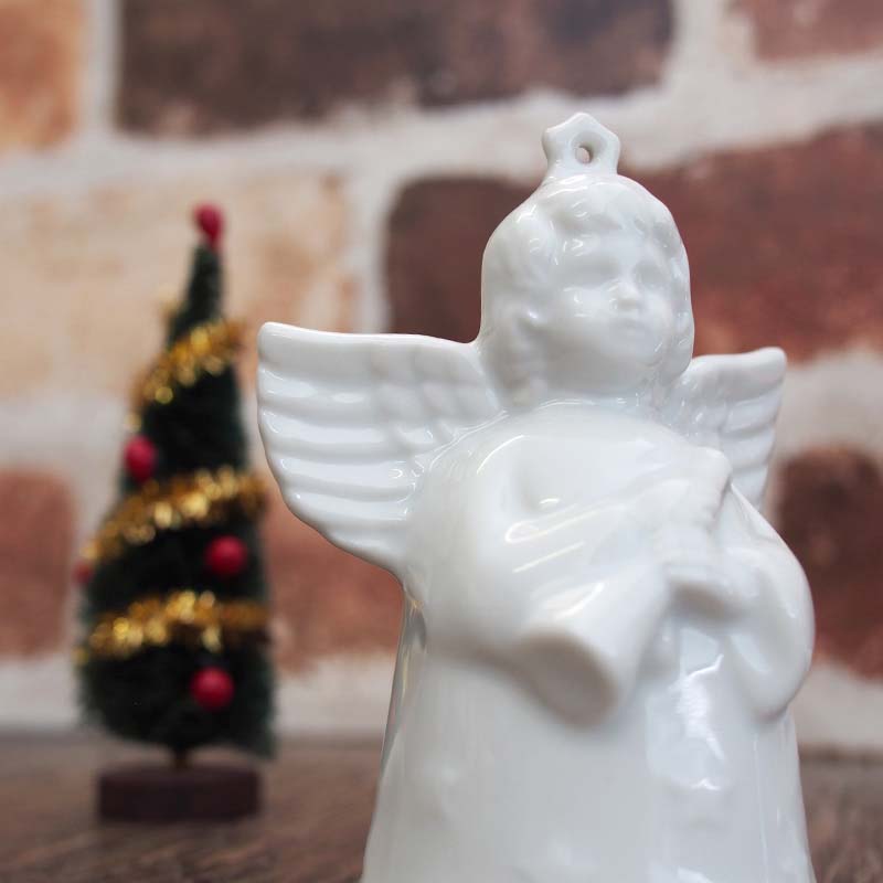 楽天市場】【アウトレット】クリスマス 白い陶器のオーナメント / 雑貨