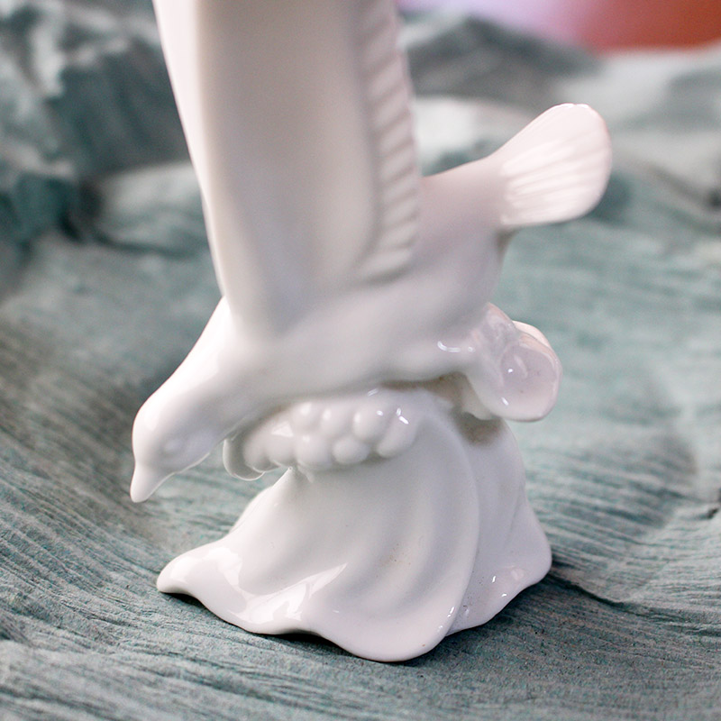 詳細不明 鳥の置物 陶器