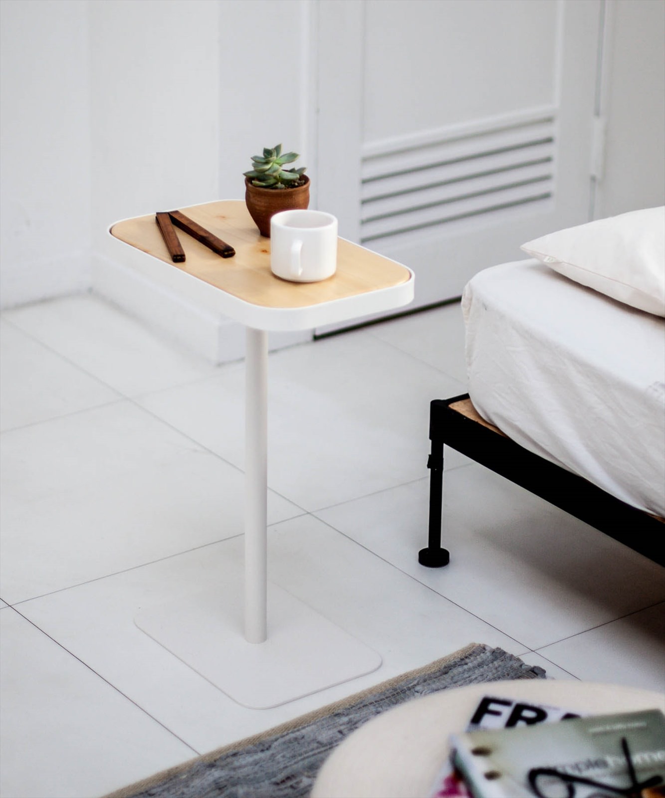 専用IDEE/イデー チェス サイド テーブル スクエアa ホワイトオーク