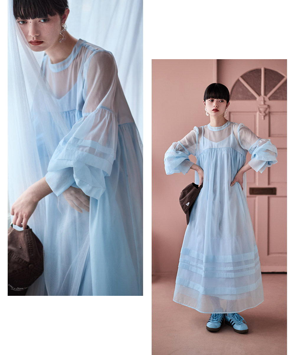 楽天市場】ベビーコアシアーボリュームドレス ワンピース ワンピ