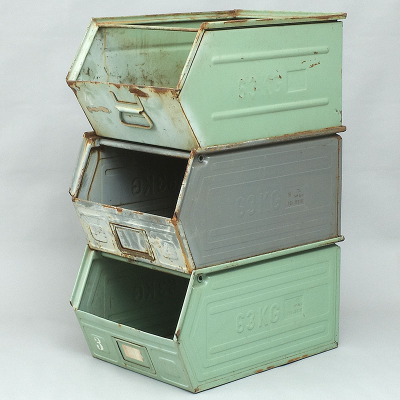 楽天市場】チェコ軍 スチール ストレージボックス ラージ USED BX202UN