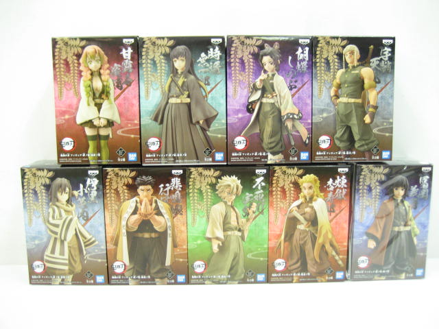 楽天市場】【新品】鬼滅の刃 柱9体セット コンプリートセット -絆ノ装