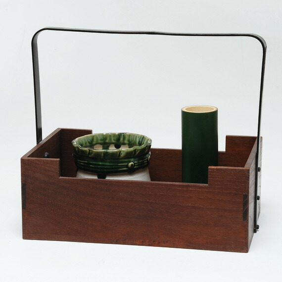 煙草盆セット（莨盆セット） 三生蔵 時代物 煙草盆 桑 莨盆 哥