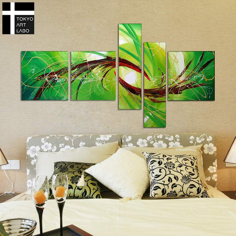 風景画 油彩画 緑と黄色のトーン27✖️24 風景画 油彩画 緑と黄色の