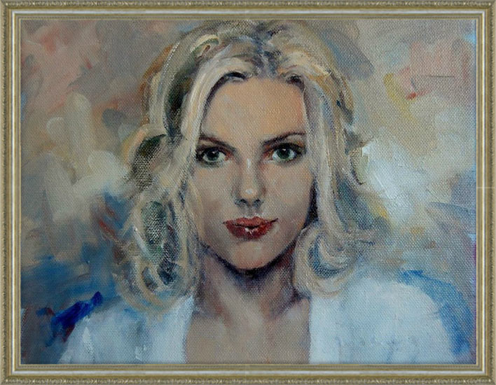 絵画 インテリア 油絵 F8-42023 人物 女性像 絵画 インテリア 油絵 F8