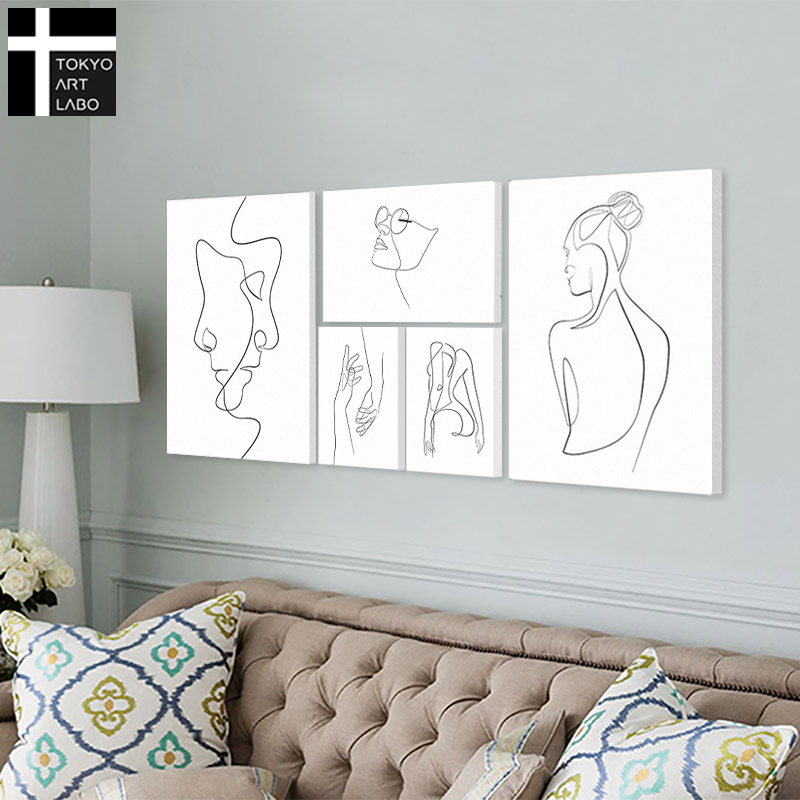 楽天市場】CREA 5枚セット アートパネル モダンインテリア おしゃれで