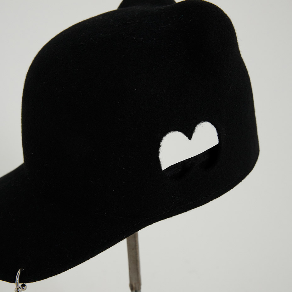 楽天市場】EAR WOOL CAP PIERCING DAMAGE BS249703 ブランド BODYSONG