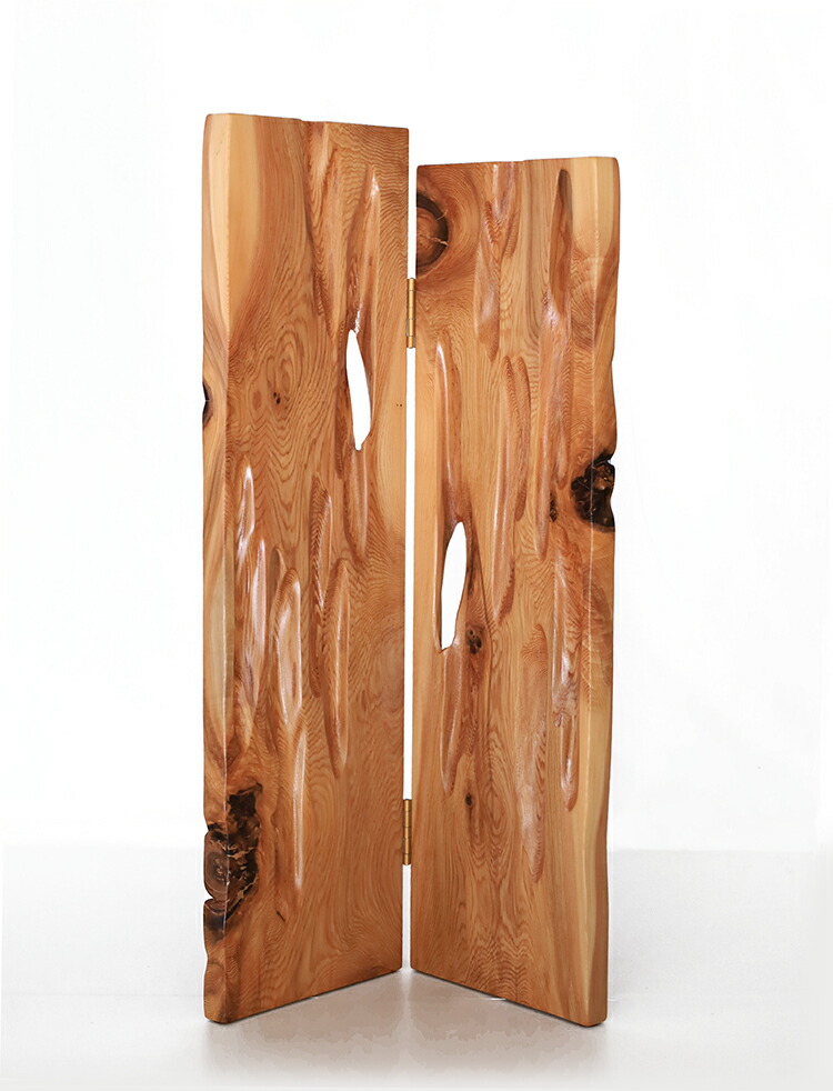 楽天市場】屋久杉 衝立 一枚板 仕様：無垢 / 素材：屋久杉（屏風