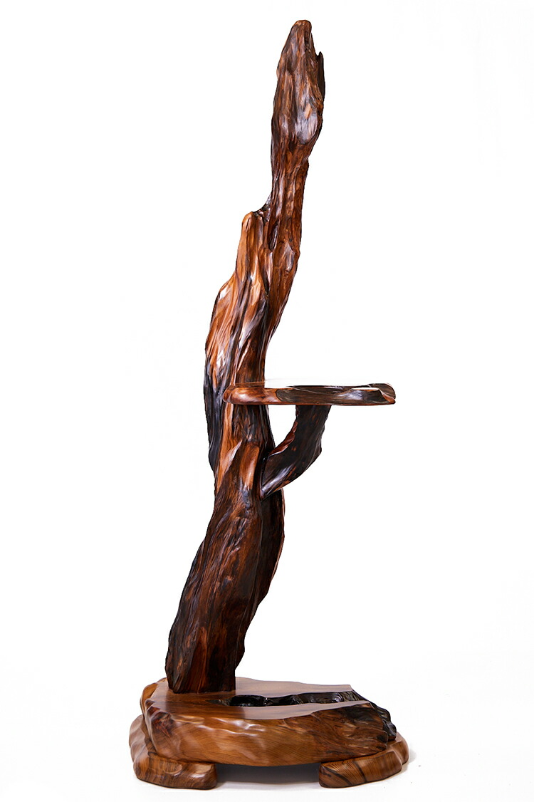 楽天市場】屋久杉 棚 玄関仕様：無垢 / 材料：屋久杉（飾り棚 飾り台