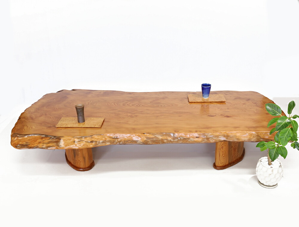 楽天市場】屋久杉 テーブル 一枚板 仕様：無垢 / 素材：屋久杉（8畳