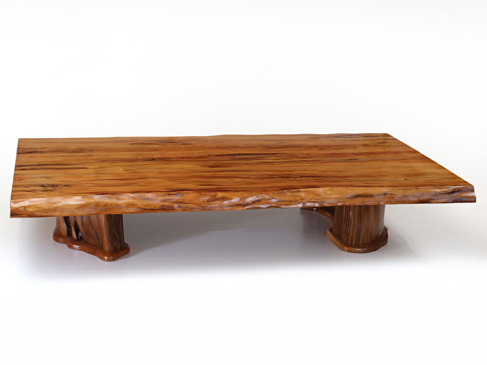 屋久杉をくり抜いたテーブル 丸火鉢 屋久杉をくり抜いたテーブル 丸