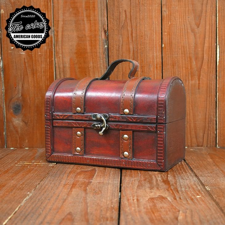楽天市場】アメリカン雑貨 トレジャーボックス 宝箱 海賊 アンティーク
