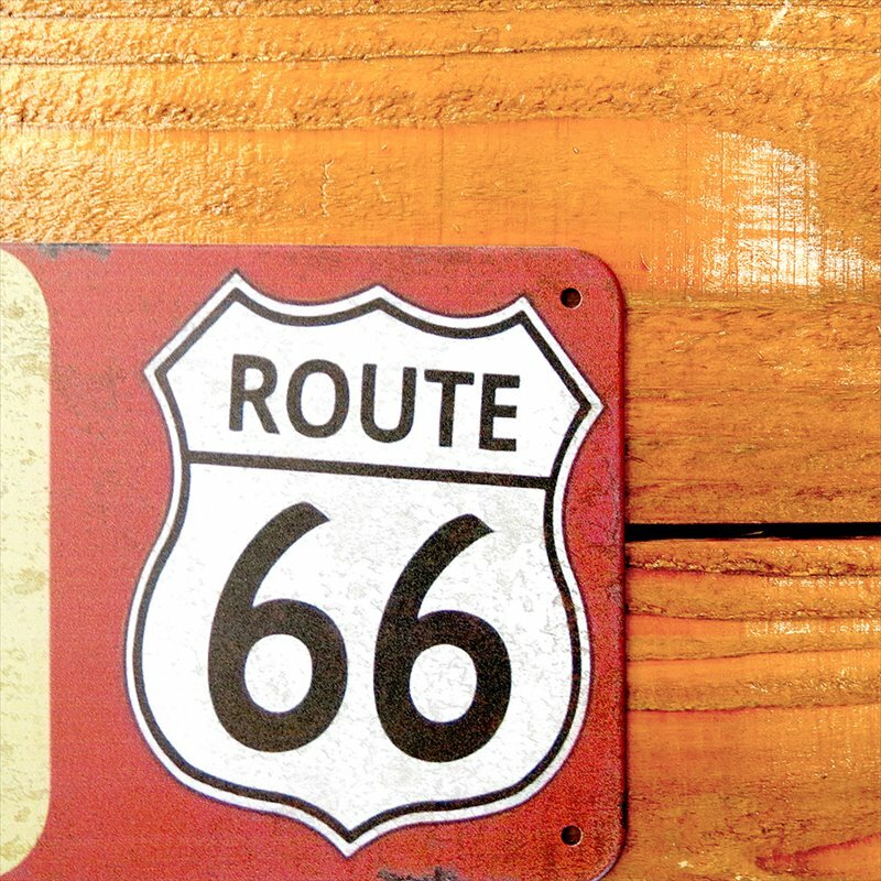 USAヴィンテージ ワンウェイ ロードサイン 看板 ブリキ アメリカン雑貨