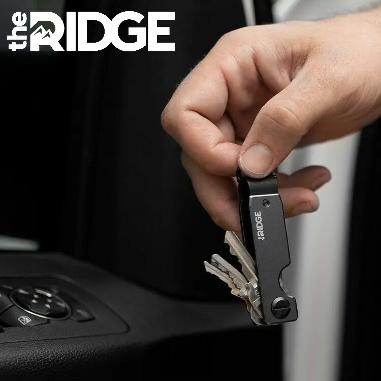 楽天市場】[ザ リッジ] アルミニウム キーケース ガンメタル the RIDGE