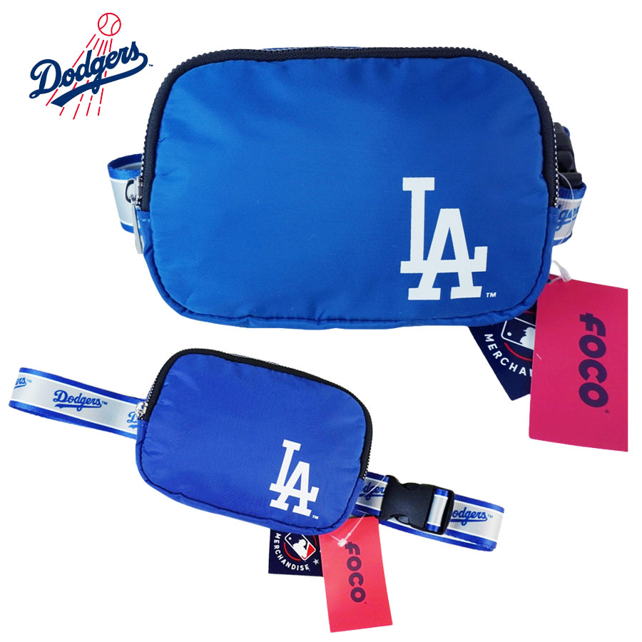 LA ドジャース × Hello Kitty クロスボディバック ポーチ ハローキティ